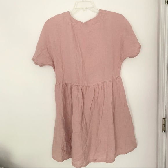 Madewell Lightspun Button-Front Mini Dress - Picture 3 of 5